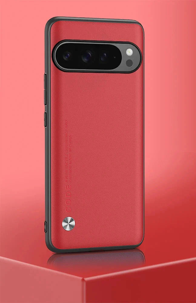 UltraShield Lederhülle für Google Pixel 9 Pro - Sleek, stoßfest und stilvoller Schutz