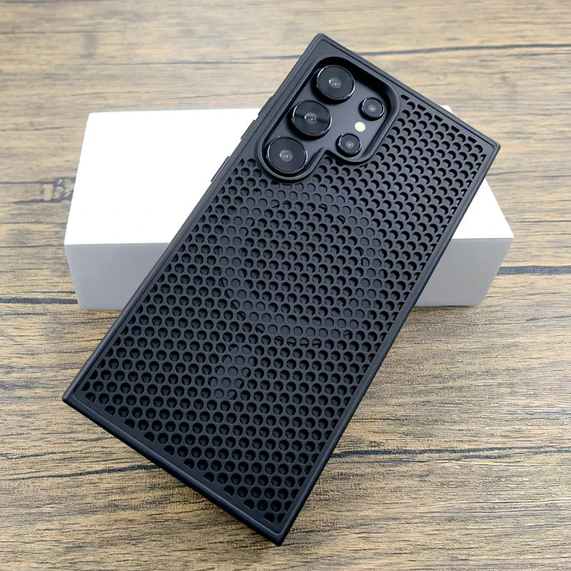 Magnetische stoßfeste Samsung Galaxy Wireless Charging Wärmeableitende Hülle