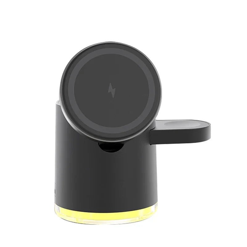 3-in-1 Wireless Charger & Nachtlampenstation