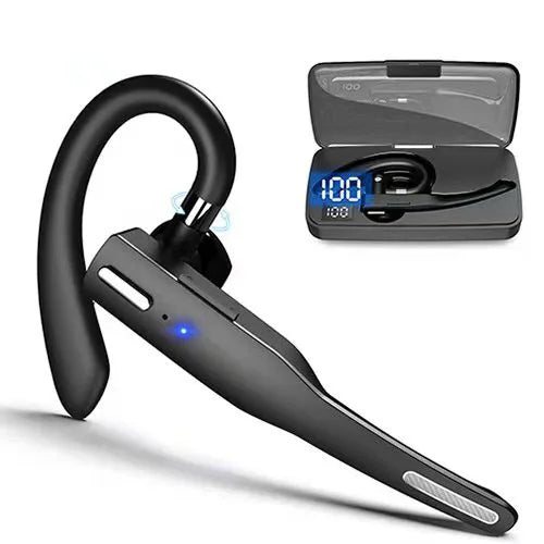 Kabelloses Headset Bluetooth 5.1 Geräuschreduzierung Ohrmontierte Business Kopfhörer