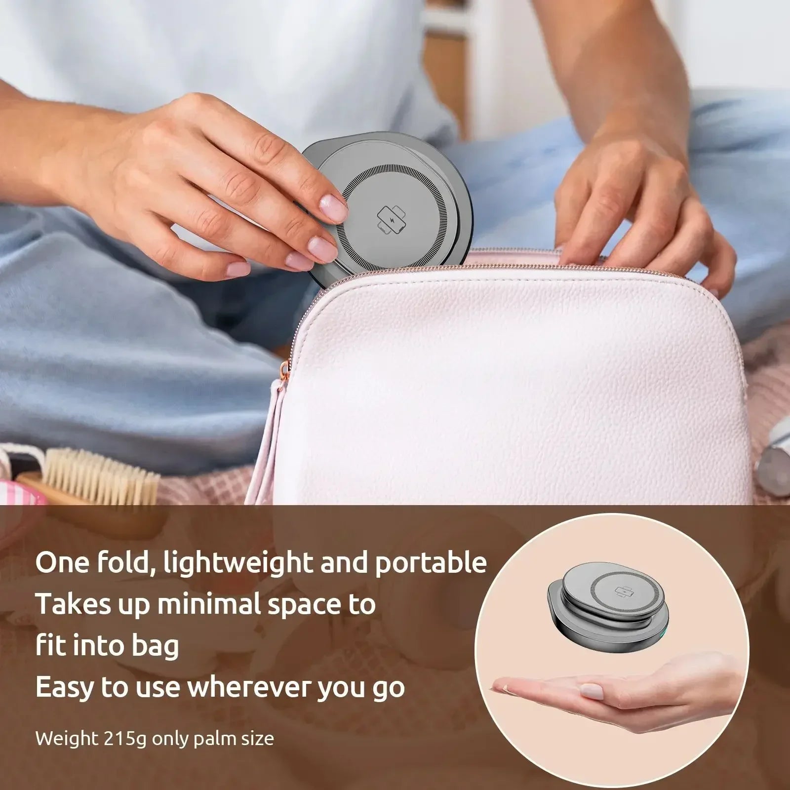 MagCharge 360° – 3-in-1 Rotierende Wireless-Ladestation