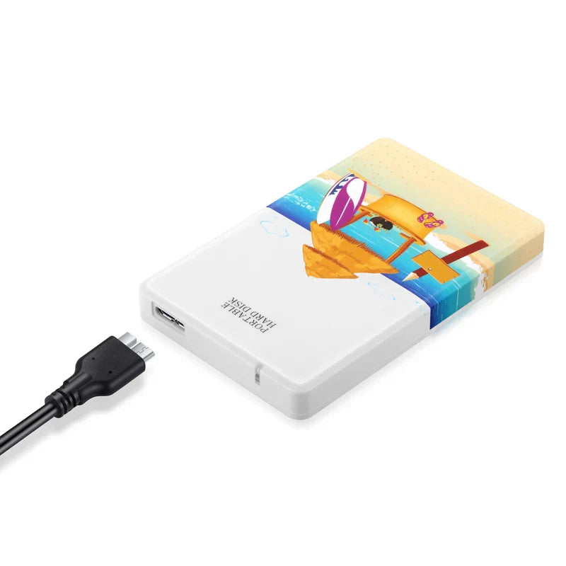 Schnelle Externe Festplatte USB3.0 | Tragbarer Speicher Kompatibel für Desktop & Laptop - Louise