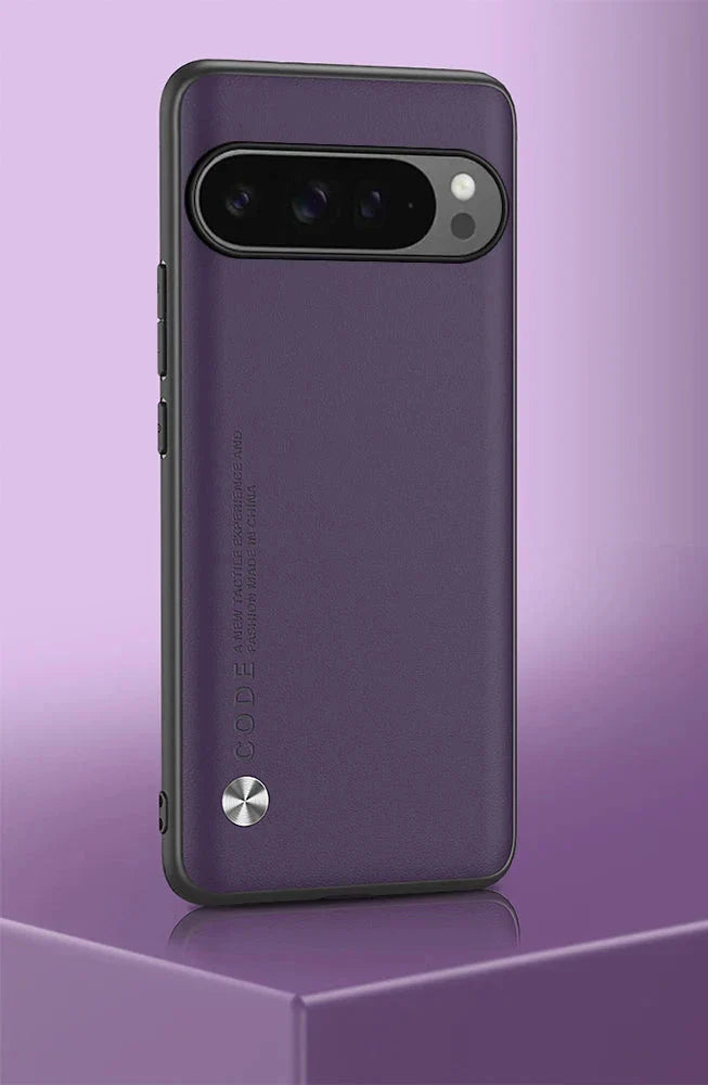 UltraShield Lederhülle für Google Pixel 9 Pro - Sleek, stoßfest und stilvoller Schutz