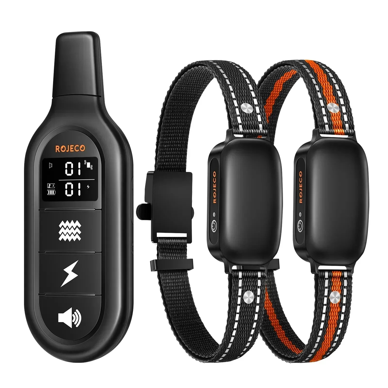 ProTrain – Wiederaufladbares Wasserdichtes Hundetraining Halsband mit Fernbedienung