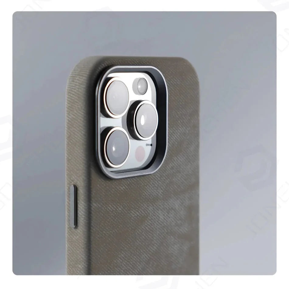 MagSafe iPhone Stoßfeste Flanellfaserhülle