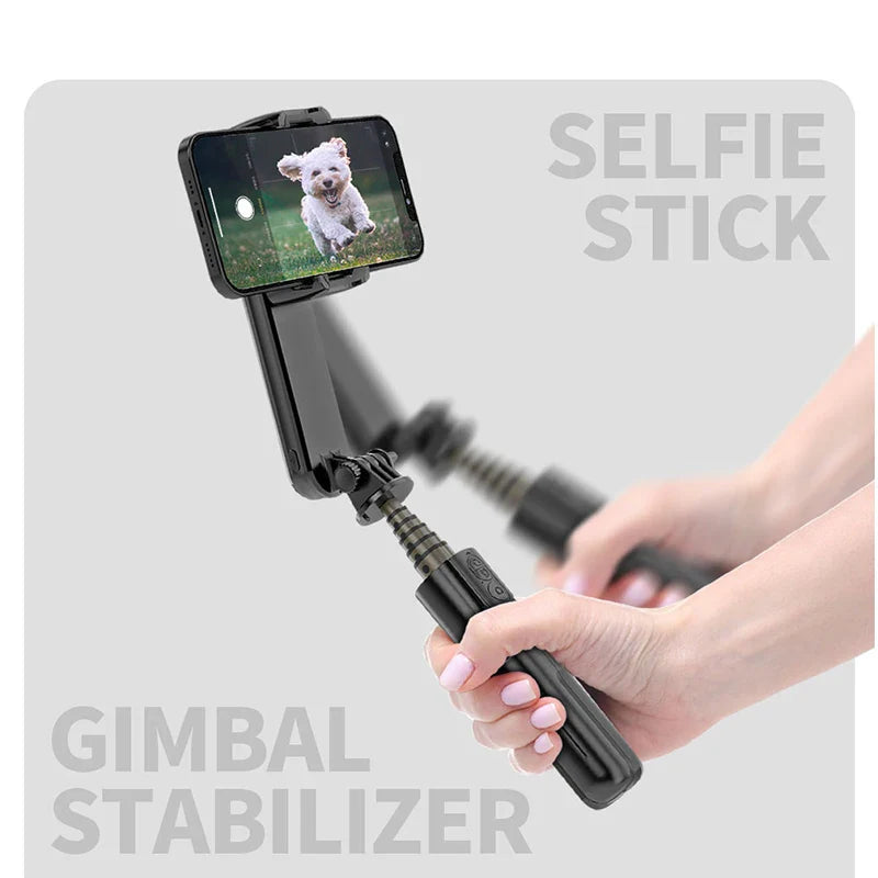 SteadyGlow 3-in-1 Selfie-Stick & Gimbal-Stabilisator