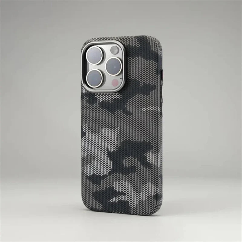 Camouflage MagSafe iPhone stoßfeste Schutzhülle
