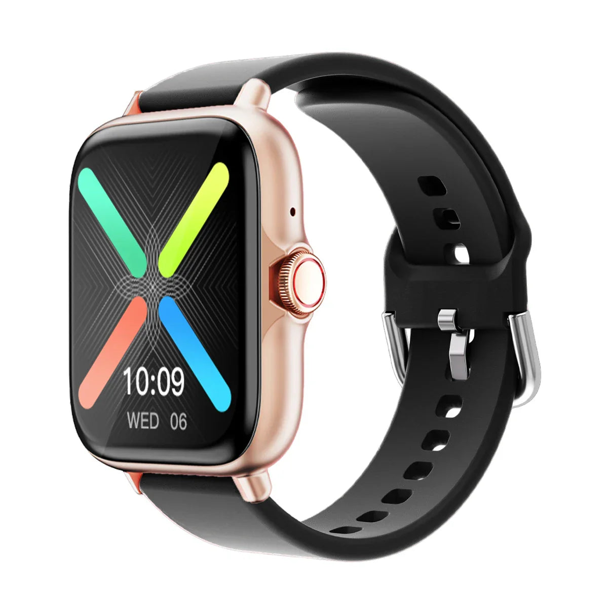 1,83" Wasserdichte Smartwatch – Anruf- & Nachrichtenbenachrichtigung, Schlafmonitor & Sport-Pedometer