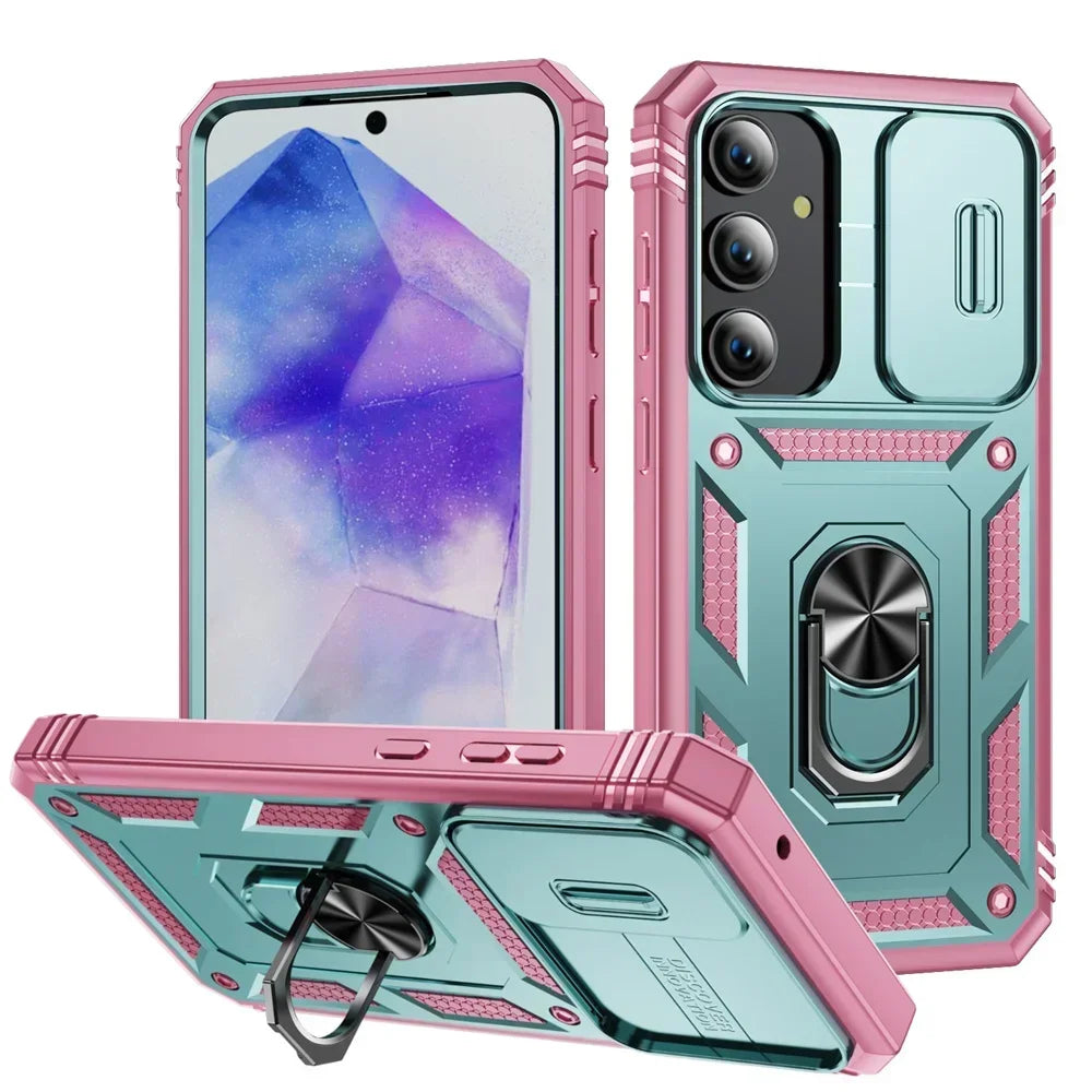 Ultimative 360° Schutz Slider Hülle für Samsung Galaxy