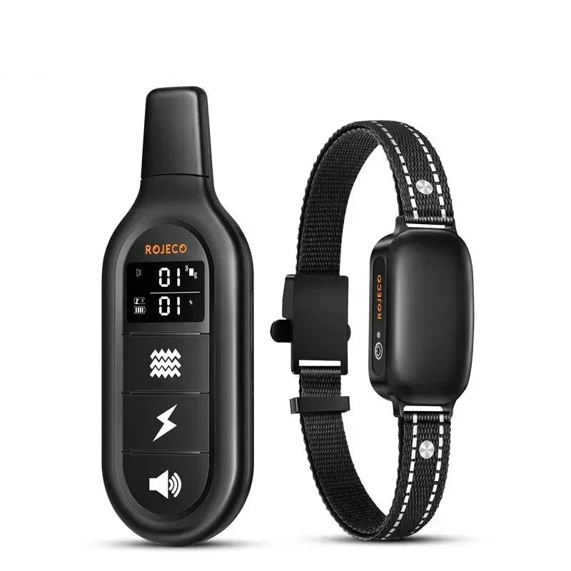 ProTrain – Wiederaufladbares Wasserdichtes Hundetraining Halsband mit Fernbedienung