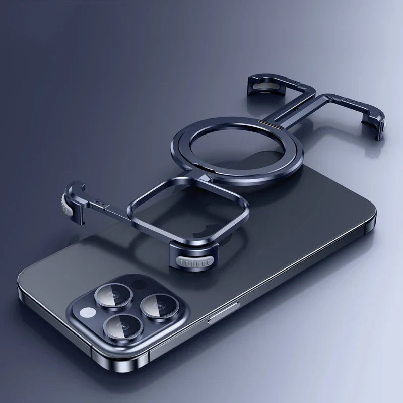Schockfeste Aluminium MagSafe Haltehülle für iPhone