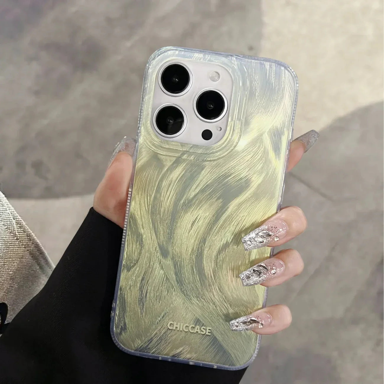 Glitzer Sternenverlauf Handyhülle für iPhone