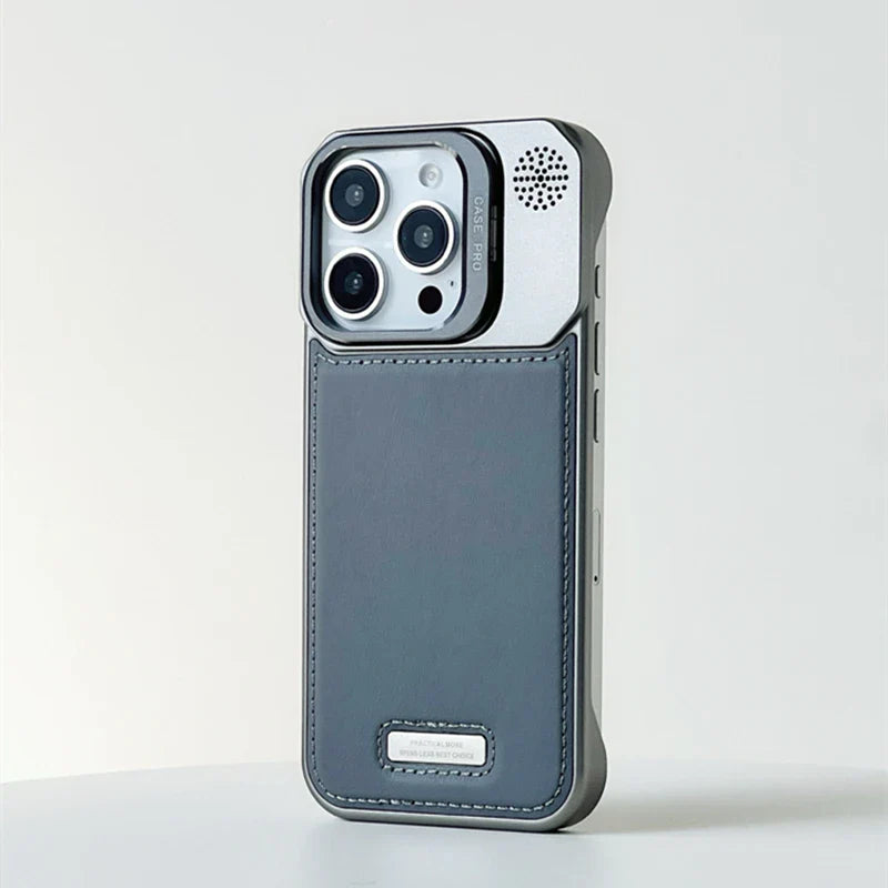 MagSafe Leder Kickstand Hülle für iPhone