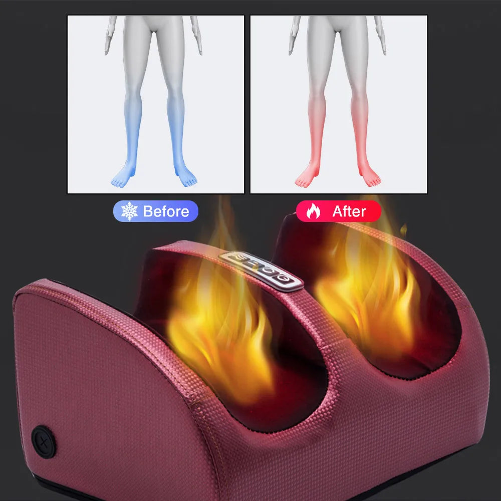 Shiatsu Entspannungsfußmassagegerät mit Wärmefunktion