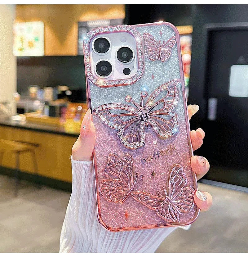 Diamant Schmetterling Handyhülle für iPhone