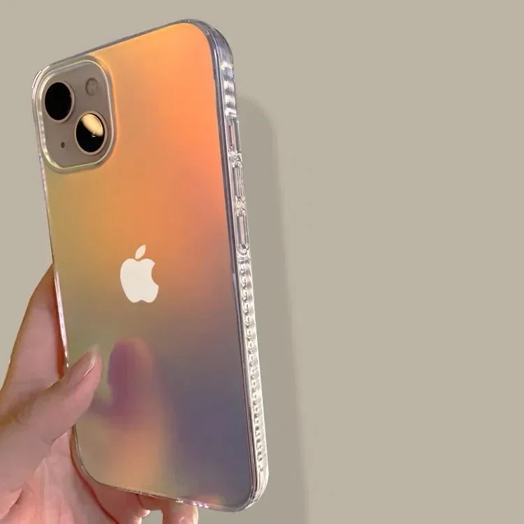 AuroraGlow Matte Gradient Hülle – Futuristische Eleganz & Schutz