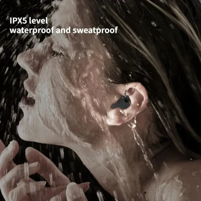 Unsichtbare Schlaf Wireless Ohrhörer TWS Bluetooth 5.3 Kopfhörer IPX5 wasserdichte Sport-Ohrhörer