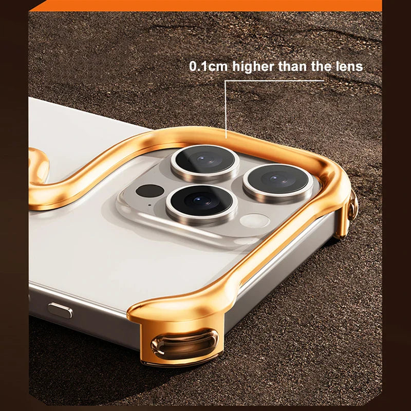 Premium Aluminiumlegierung Stoßfeste iPhone-Hülle