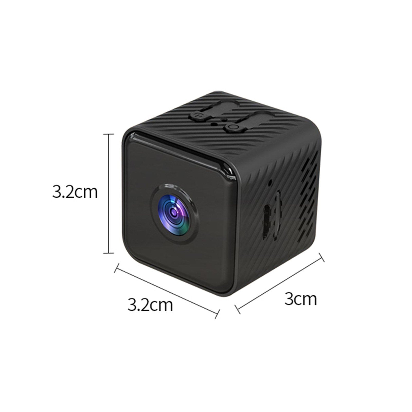 1080P Smart Home Sicherheitskamera mit Nachtsicht, 4-64GB Speicher, iWFCam App Steuerung