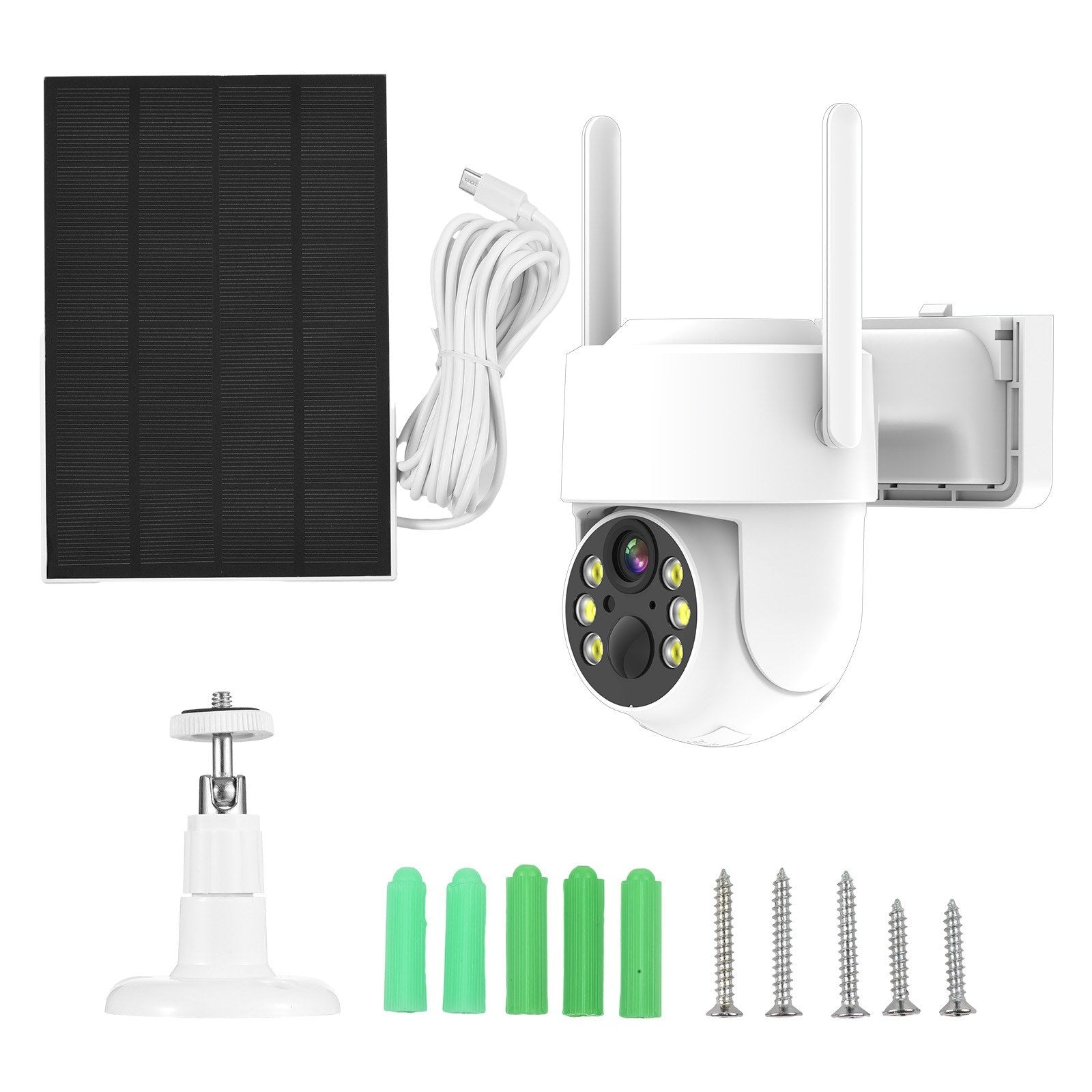 4MP Solar-betriebene WiFi Sicherheitskamera mit niedrigem Energieverbrauch