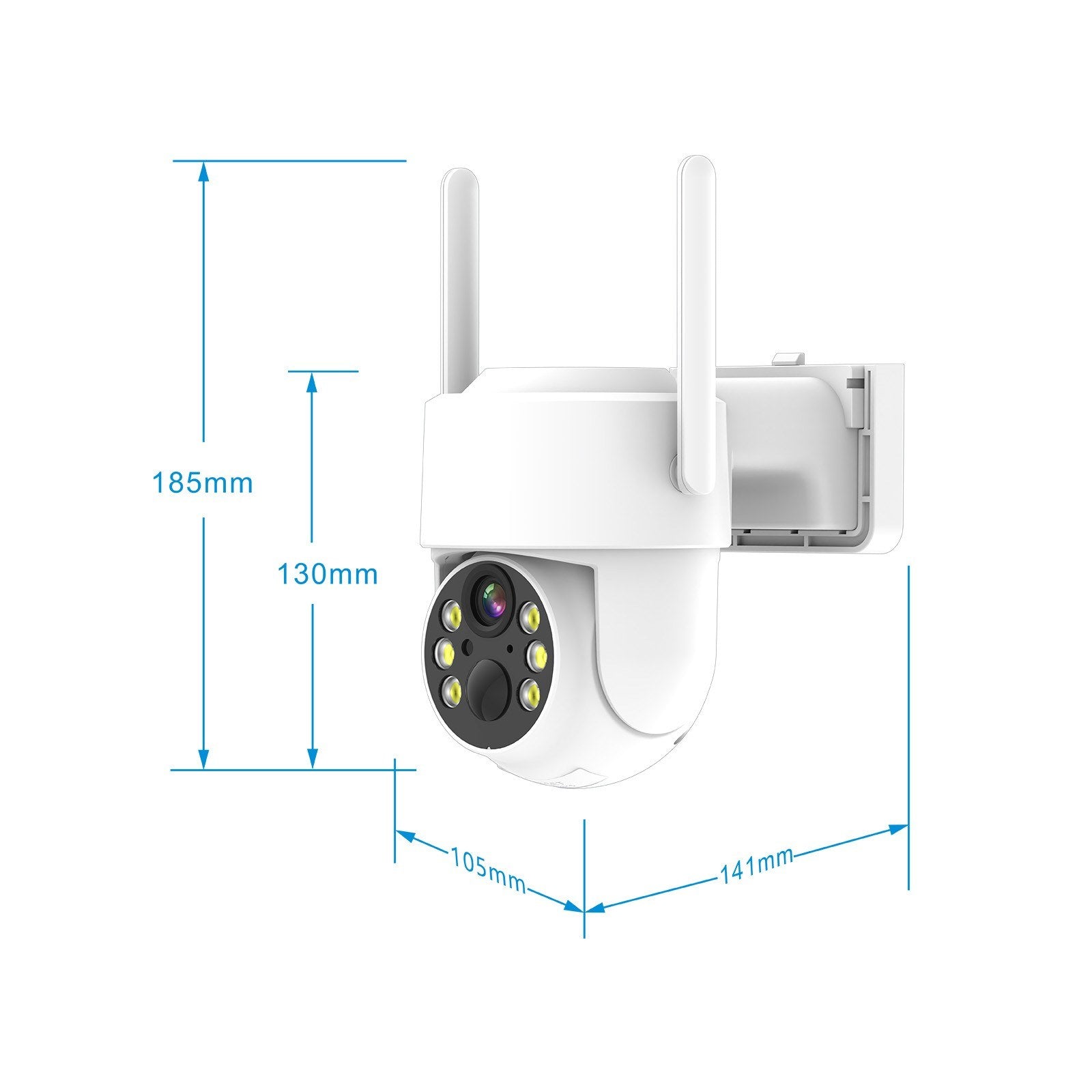 4MP Solar-betriebene WiFi Sicherheitskamera mit niedrigem Energieverbrauch