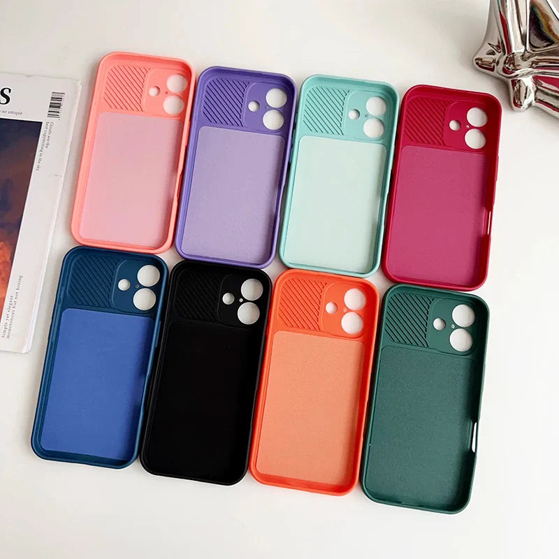 Weiche Silikon-Schutzhülle für Kamera für Apple iPhone