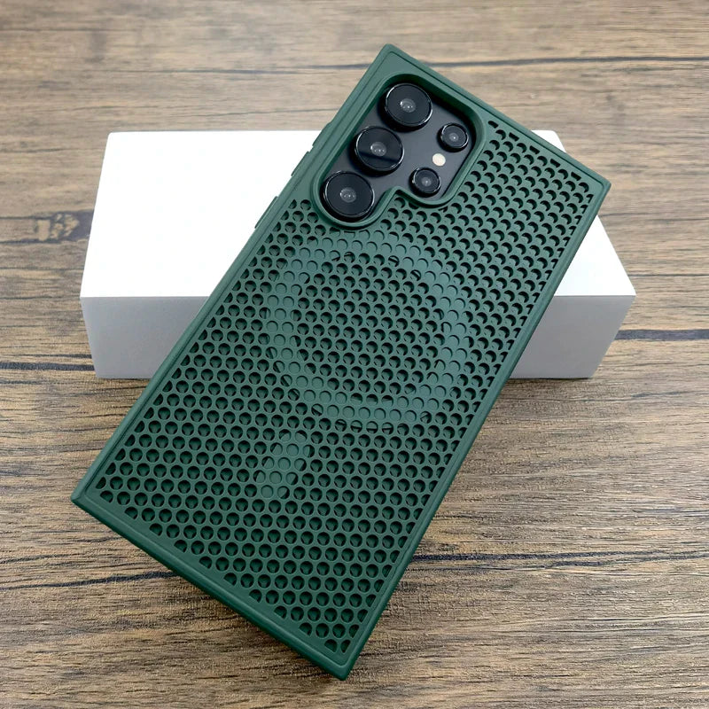 Magnetische stoßfeste Samsung Galaxy Wireless Charging Wärmeableitende Hülle