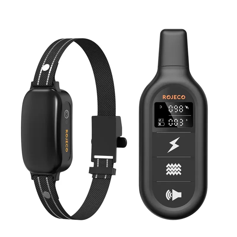 ProTrain – Wiederaufladbares Wasserdichtes Hundetraining Halsband mit Fernbedienung
