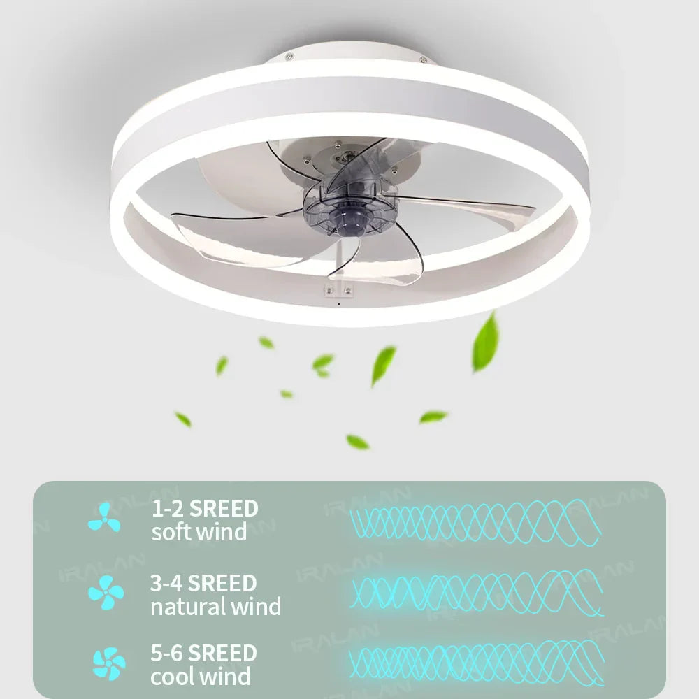 Aura Silent LED Deckenventilator Lampe
