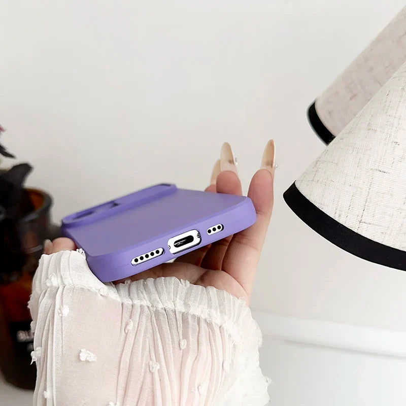 Weiche Silikon-Schutzhülle für Kamera für Apple iPhone