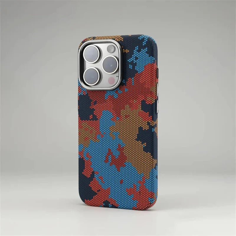Camouflage MagSafe iPhone stoßfeste Schutzhülle