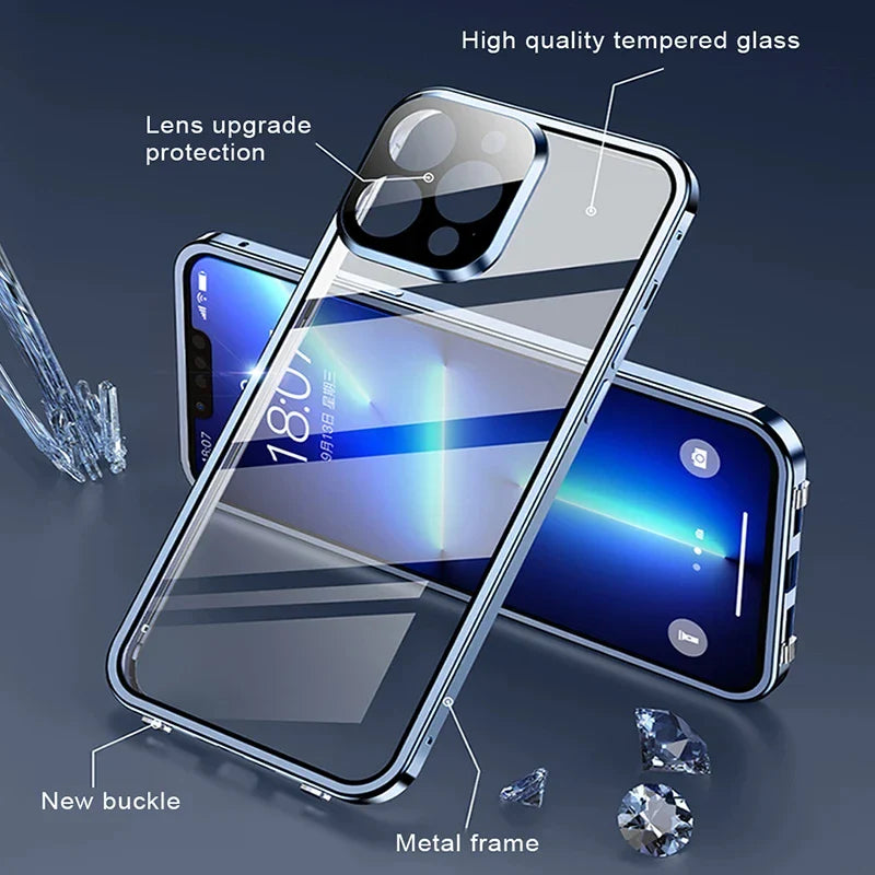 MagSnap 360° Shield – Magnetische Full-Body iPhone Hülle