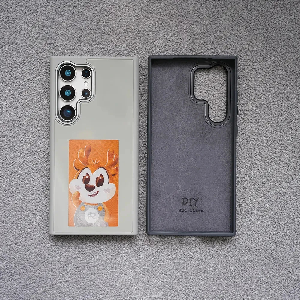 Smart NFC E-Ink Custom Case für Samsung