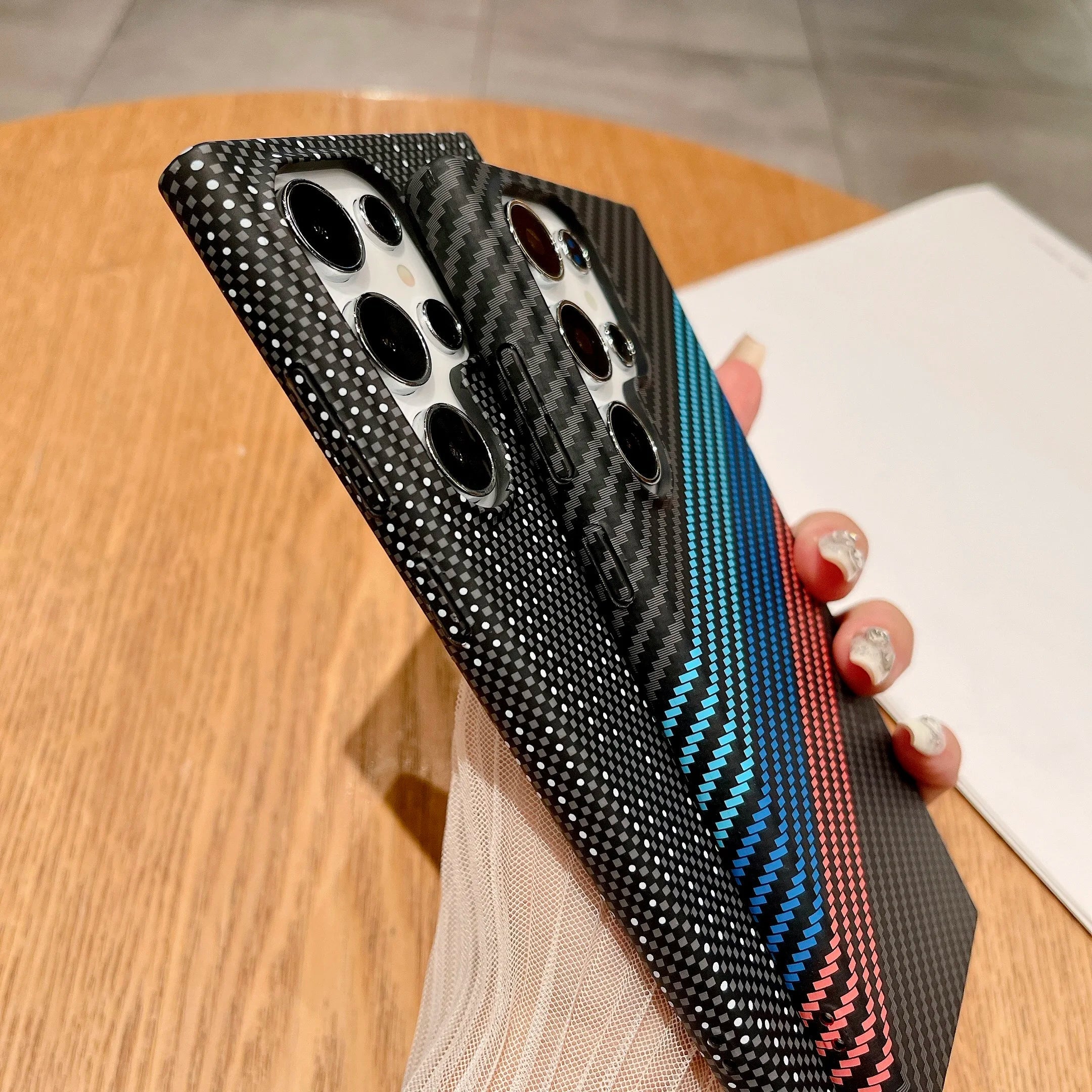Carbonfaser Samsung Wireless Ladehülle
