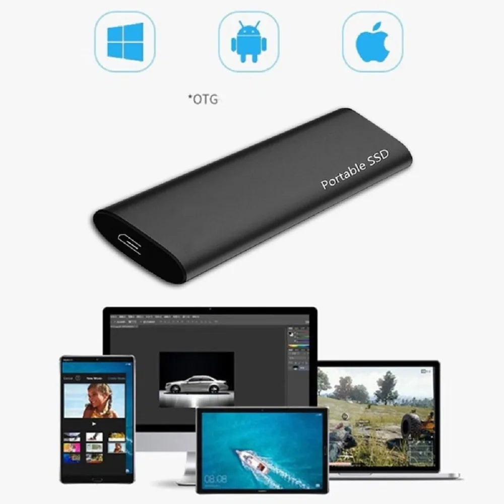 LexDrive - Inventariserungsbegrenzung Externe USB 3.1 Typ-C Tragbare SSD