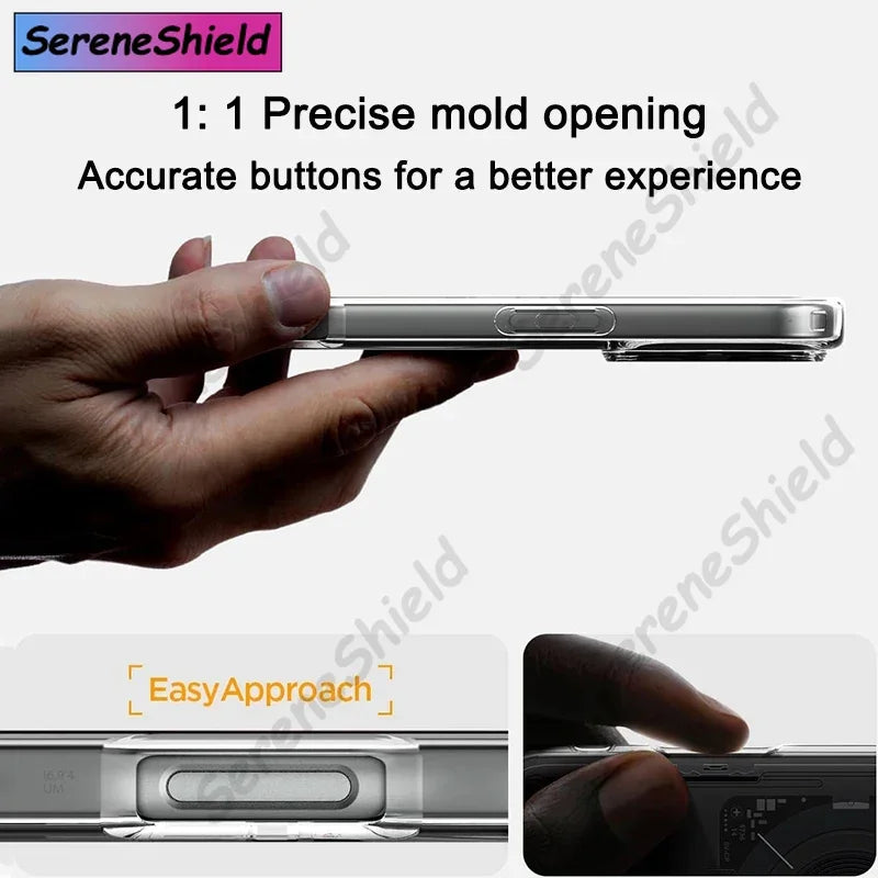 Magnetische Anti-Fall-Hülle für iPhone 16 Pro Max