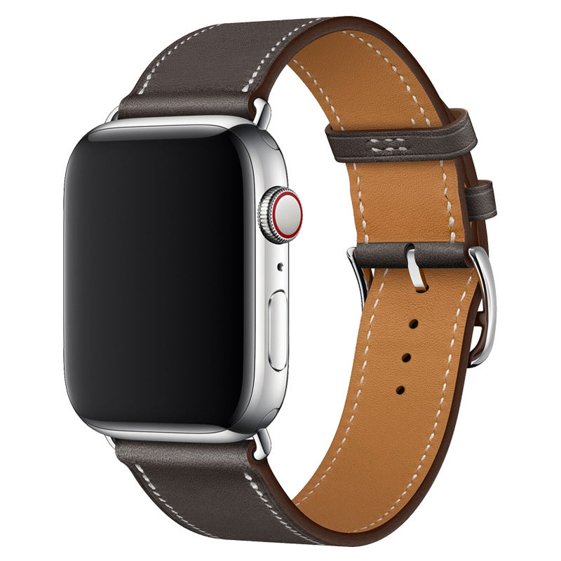 Apple Watch echtem Leder handgefertigtes Armband