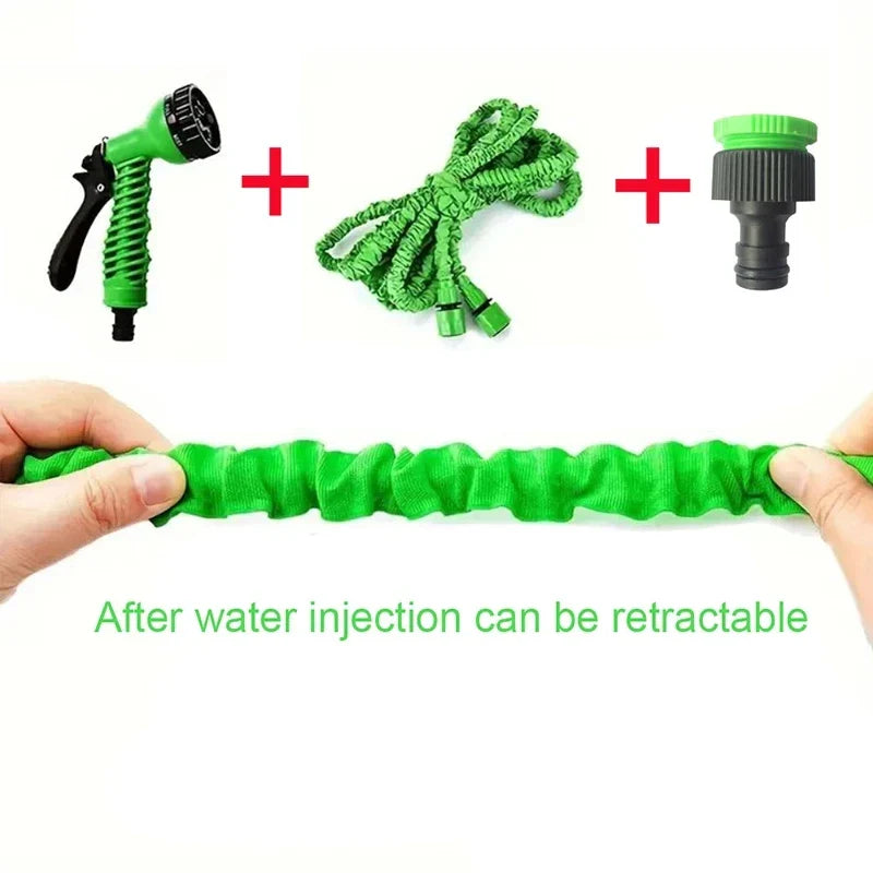 AquaFlex Expandbarer Schlauch – Hochdruck Garten- & Autowaschs Schlauch