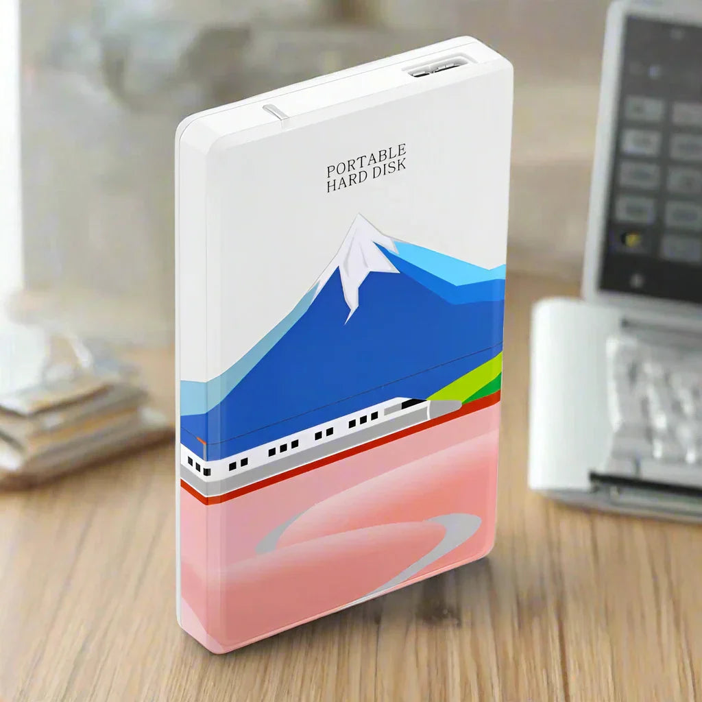 Schnelle Externe Festplatte USB3.0 | Tragbarer Speicher Kompatibel für Desktop & Laptop - Louise