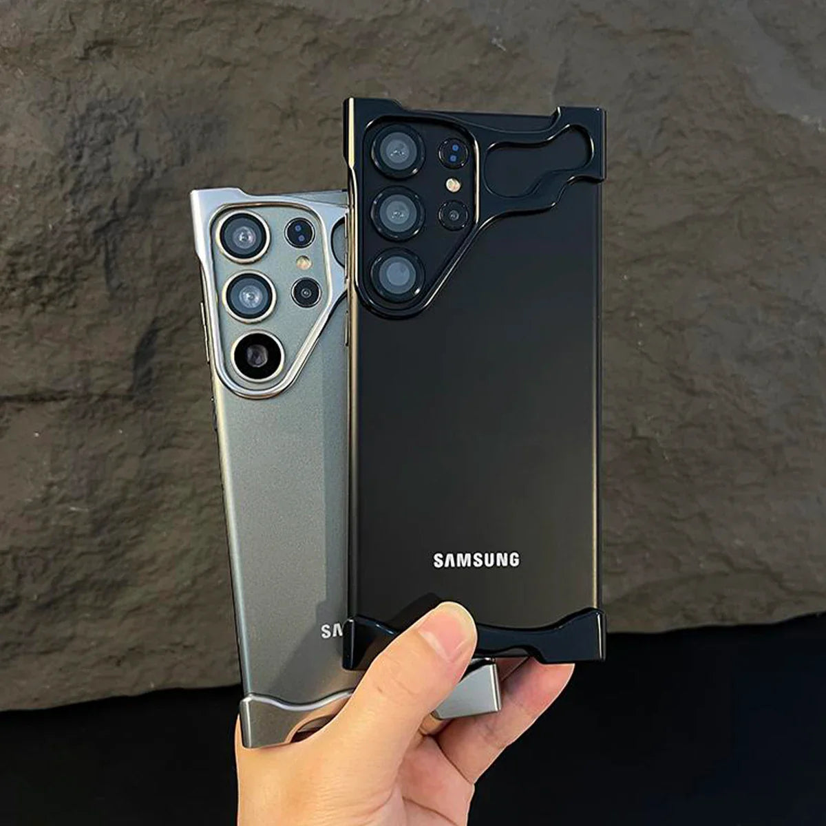 Premium schockfeste Aluminiumhülle für Samsung S23/S24