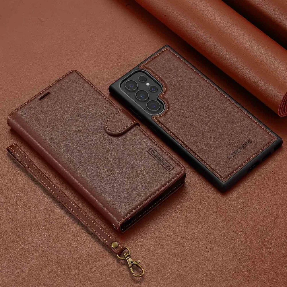 EliteGuard Abnehmbares Wallet Case für Samsung Galaxy