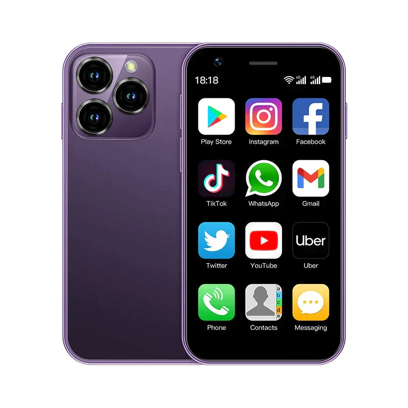 Zelara 2.0 – Mini Android Dual SIM Taschenhandy mit GPS, WIFI & Touchscreen