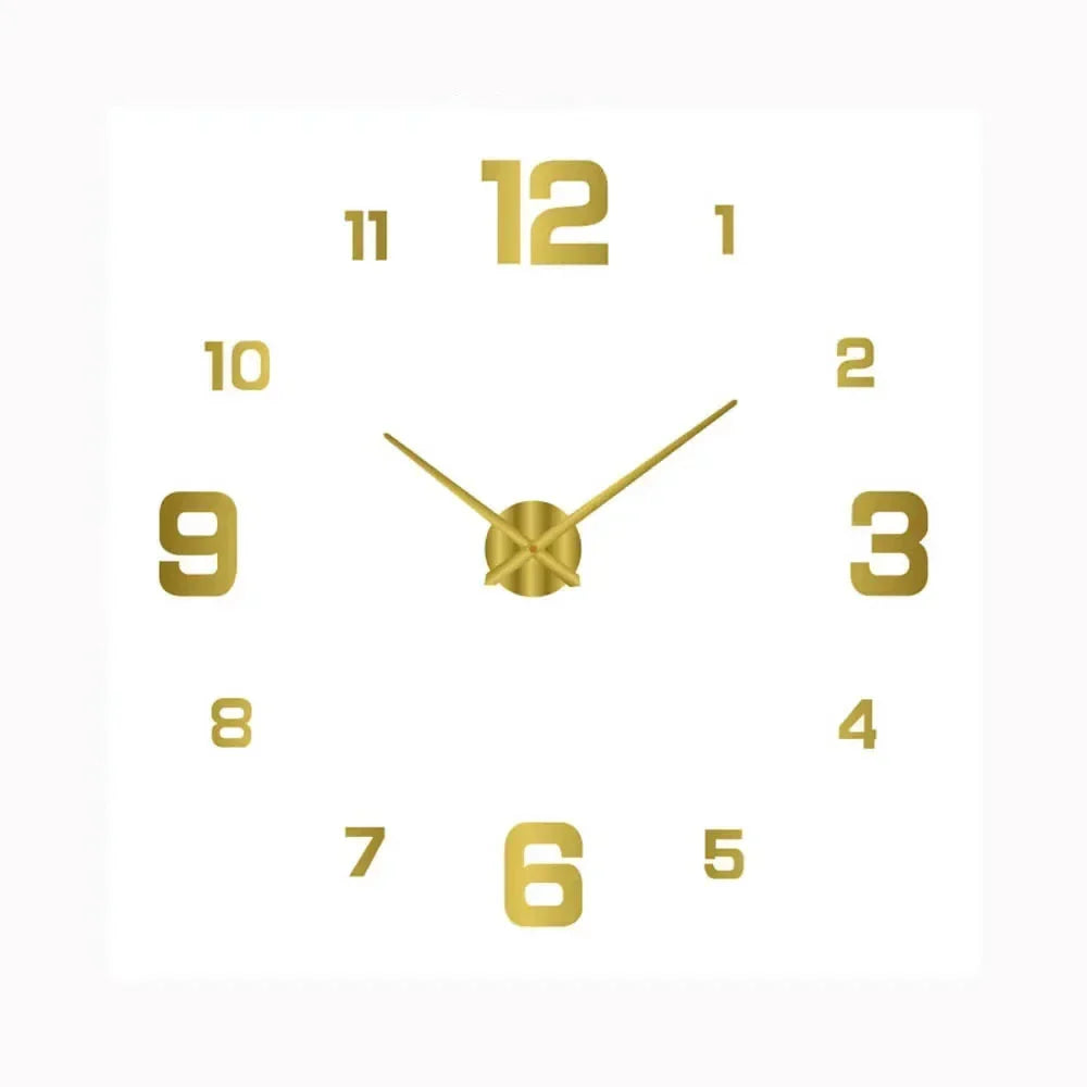 Stille klassische Wanduhr | Nicht-tickendes elegantes Zeitmessgerät für Schlafzimmer und Büro