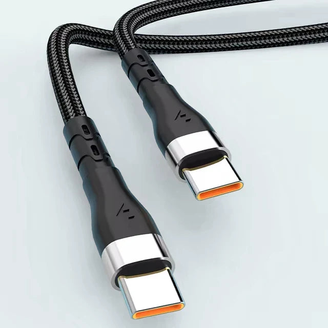 120W Typ C zu Typ C Lade-Datenkabel