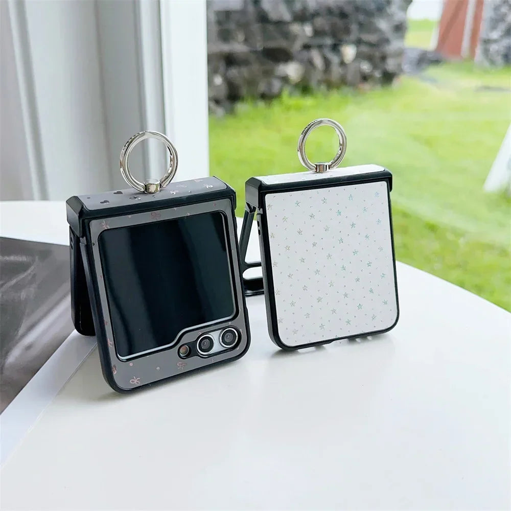 Hing Schutzhülle Samsung Z Flip Ring Halter Case