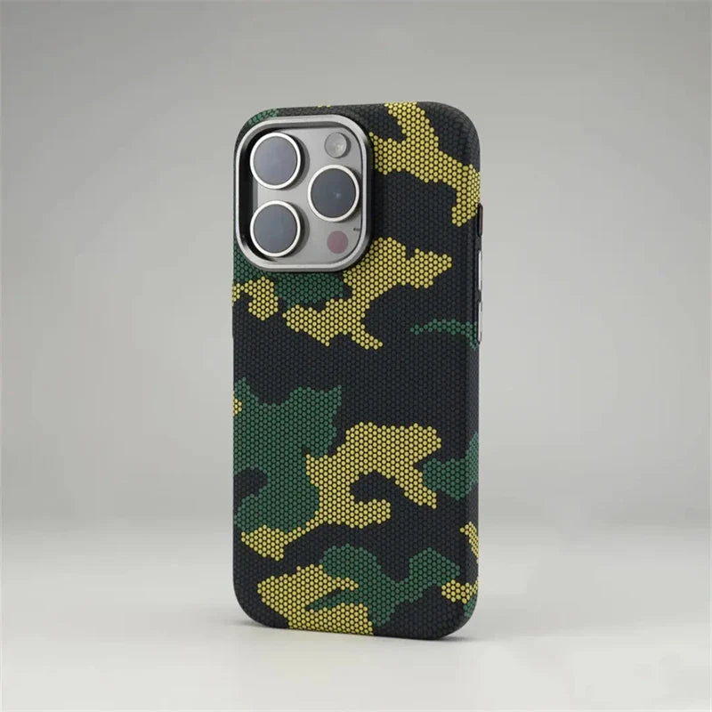 Camouflage MagSafe iPhone stoßfeste Schutzhülle