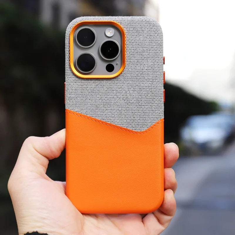 MagSafe Leder iPhone Kartenhalter Schutzhülle