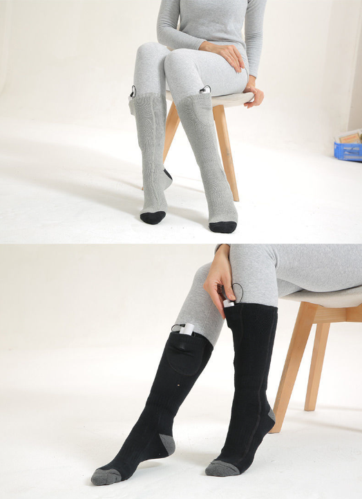 Zelara Heizsocken | 3 Stufen | 2024 Verbesserte Design