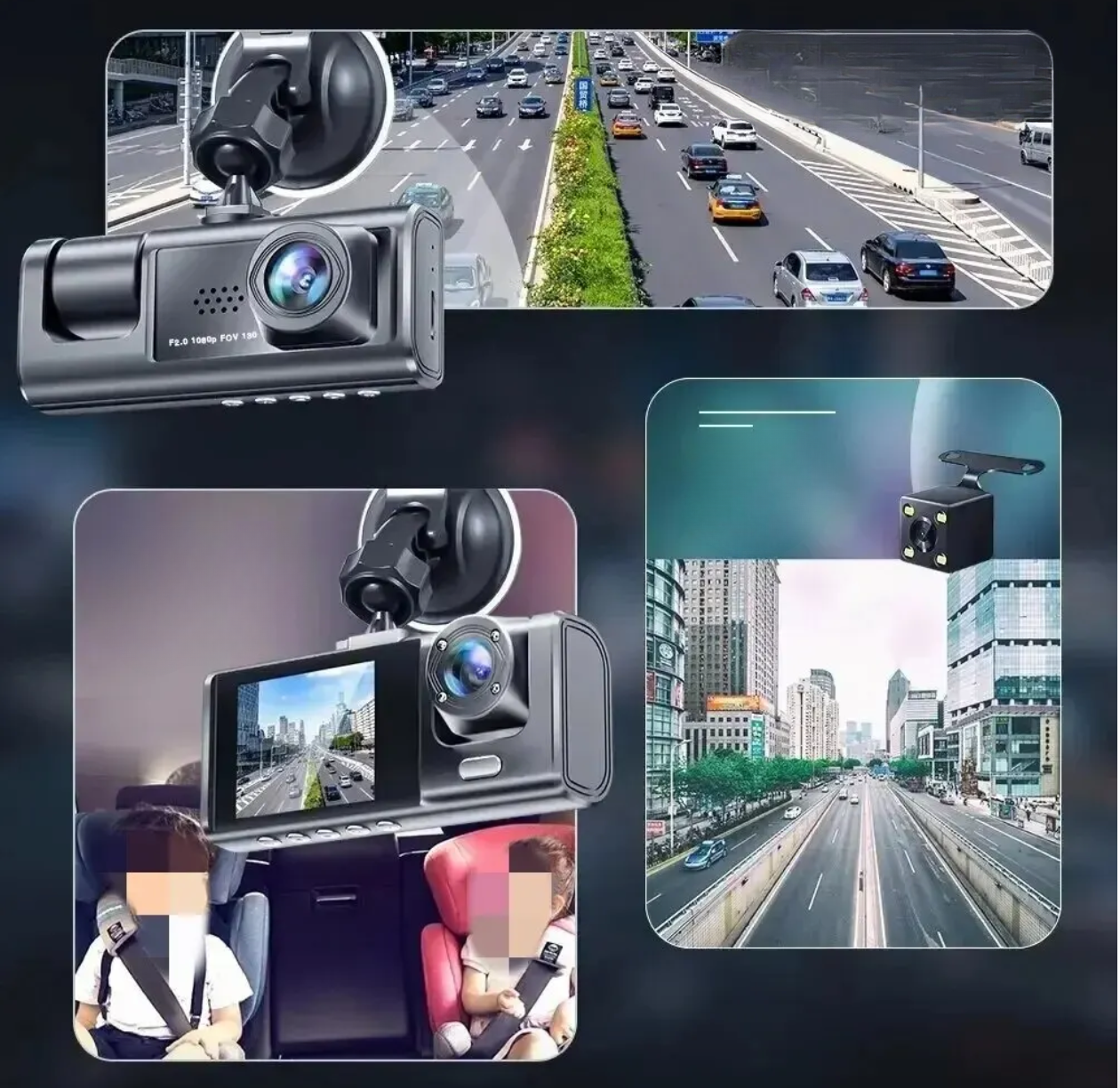 Camdrive | Selbstklebende Dashcam | Sicher und mit Vertrauen fahren