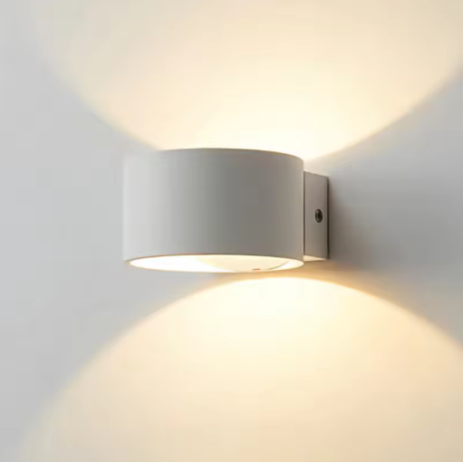LunaGlow | LED-Wandleuchte – Rundes Design
